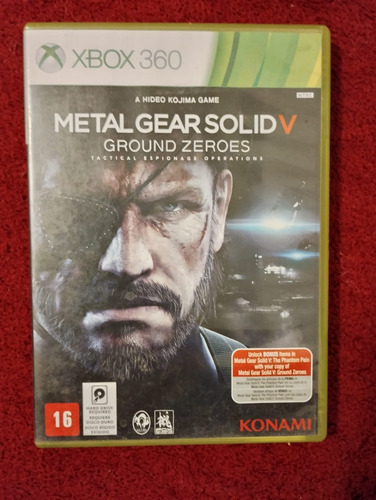 Metal Gear Solid V Ground Zeroes Xbox 360 (Usado)
