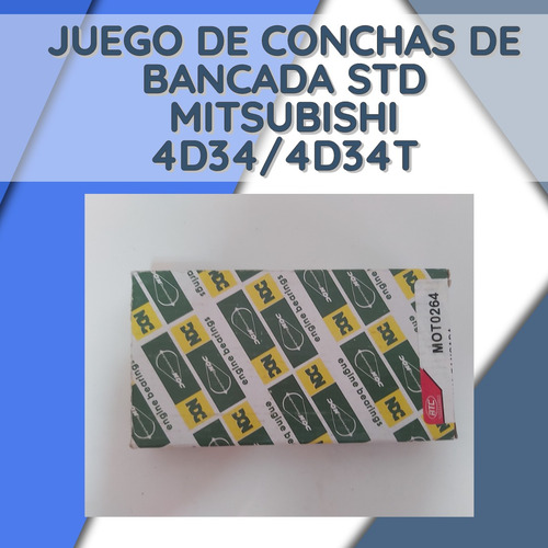 'concha De Bancada Std Mitsubishi 4d34 - 4d34t