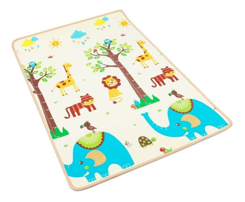 Alfombra Antigolpes Reversible Carestino 200x180 (jungla)