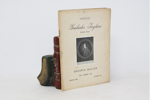 Catálogo Galería Muller - 1942 - Grabados Ingleses Siglo 18