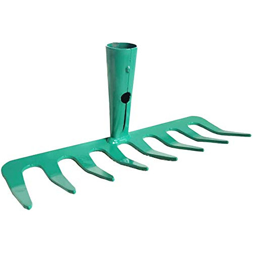 Cabeza De Rastrillo De Jardín Mini De 8 Dientes Niños...