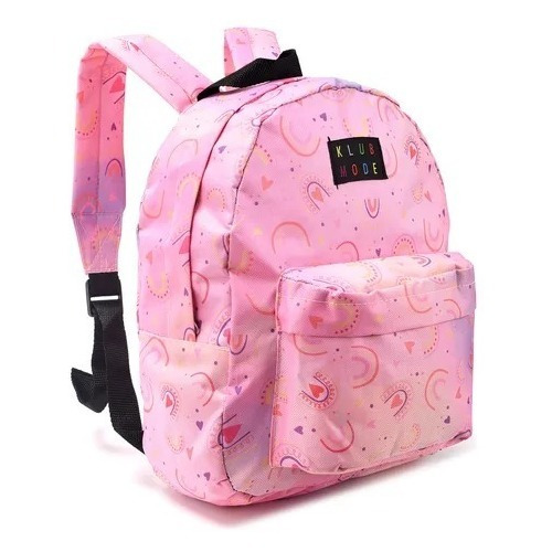 Mochila Escolar Infantil Estampada Klub Mode  Arcoiris Niña