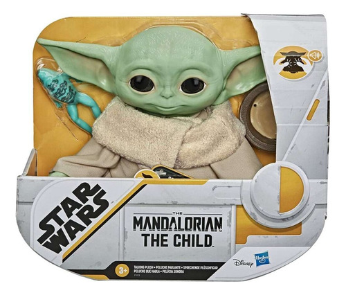 Baby Yoda The Child Star Wars Peluche Con Sonidos 19cm