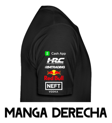 Remera Algodon Formula 1 - Pilotos F1 - Rb Racing Bulls