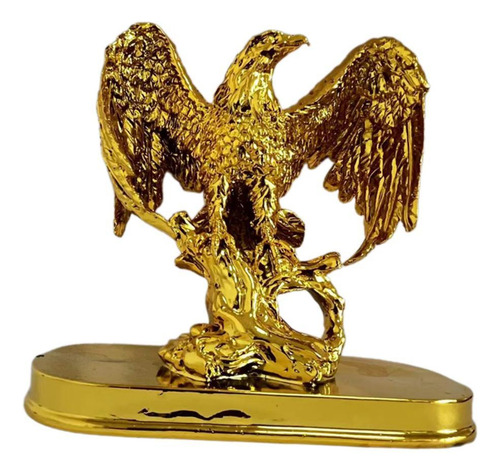 Estatuilla De Águila, Escultura Animal, Regalo De Dorado