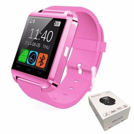 Smart Watch U8 Reloj Inteligente Android Rosa Envío Gratis