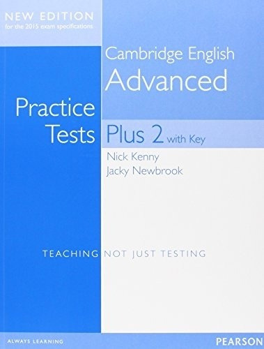 Practice Test Plus 2 Advanced 2015 With Key - Kenny, Newbroo