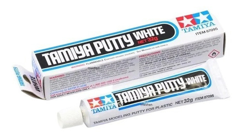 Massa Plástica Branca 32 Gramas Tamiya Putty White - 87095