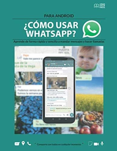 Libro: ¿cómo Usar Whatsapp? Para Android: Aprende De Forma R