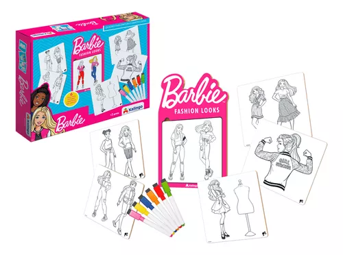 66 desenhos da Barbie para colorir