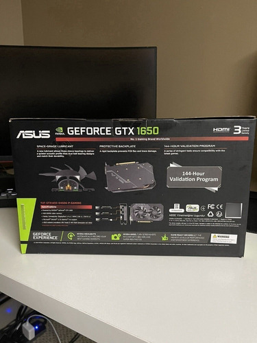 Tarjeta De Video Asus Tuf Geforce Gtx 1650 Oc 4gb Gddr6