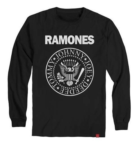 Orthodox symbol blanket Camiseta Manga Longa Ramones Banda Camisa Manga Comprida | Parcelamento sem  juros