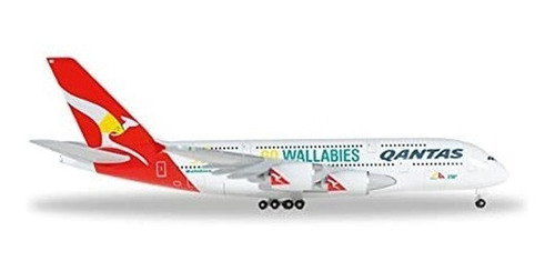 Avión Herpa Qantas Airlines Limited  A380-800 (go Wallabies)