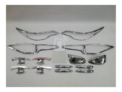 Kit Cromado Toyota Fortuner 21 Piezas 2017-2020