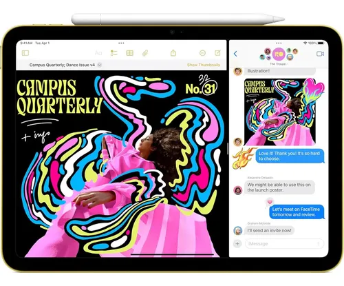 Apple iPad Tablet 11inch A16 128gb Usbc 12mp 5g Prateado