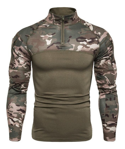 Camisa Militar Táctica Para Hombre, Senderismo, Caza, Joggin