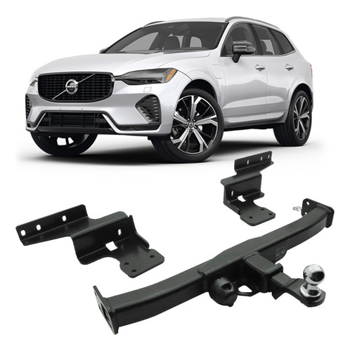 Engate Reboque Removível Keko Volvo Xc60 R-design 2021 750kg