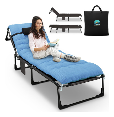 Innerbition Cuna Plegable Para Campamento  Cama Resistente 