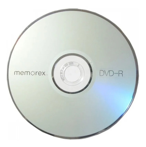 Dvd Memorex Estampados 8x 4.7gb 120 Minutos Bulk X100 Unid.