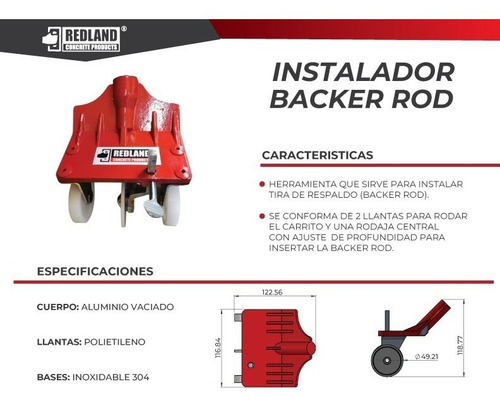 Instalador De Cola De Rata (backer Rod)