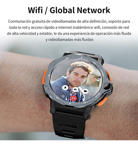 Ssb Smartwatch Hombre Gps Navigation 4g Reloj Inteligente