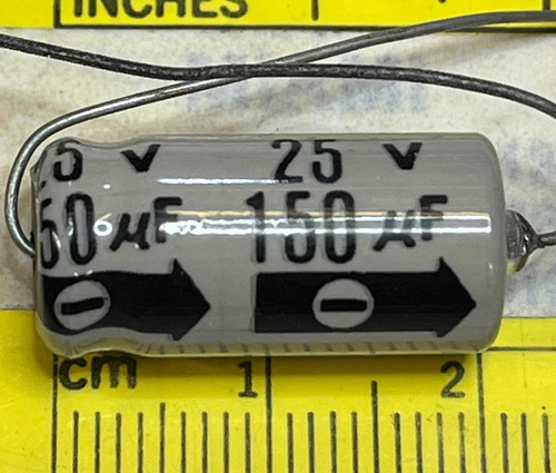Condensador Electrolitico Horizontal 150mf 25v Ceh9-15 150uf