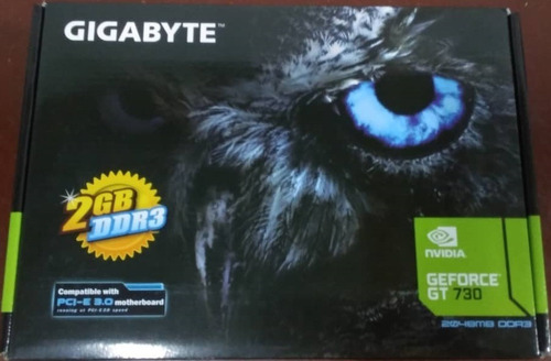 Imagen 1 de 3 de Tarjeta De Video Nvidia Geforce Gt730 2gb Ddr3 Pci-e