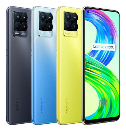 Imagem 5 de 5 de Realme 8 Pro Dual SIM 128 GB infinite blue 8 GB RAM