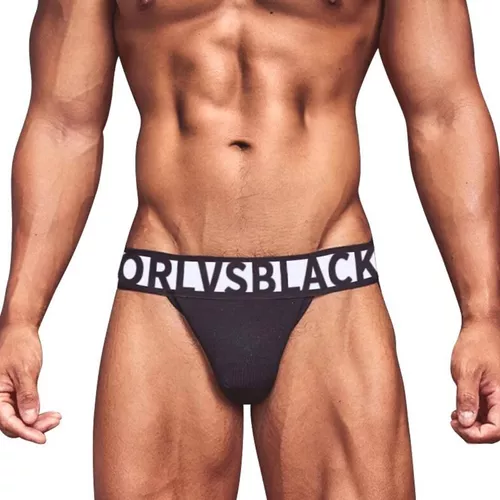 Cueca Orlvs Jockstrap - Masculino Gay Sexy Open Back Bumbum