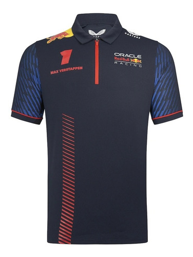 Playera Polo Red Bull Castore Max Verstappen Temporada 2023