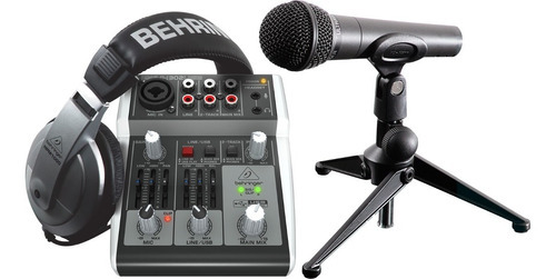 Podcastudio 2 Usb Behringer Kit Pack De Estudio De Grabación Color n/a