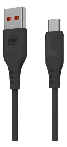 Cable Datos/cargador Micro Usb Carga Rapida Wollow 1mt