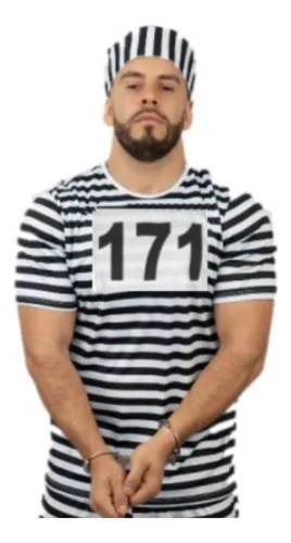 Roupa presidiario best sale listrada