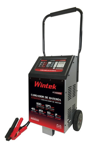 Cargador De Baterías 12 Y 24 Volts Automático Wintek Pca6020