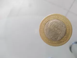 Moneda 10 Pesos Aniversario Independencia