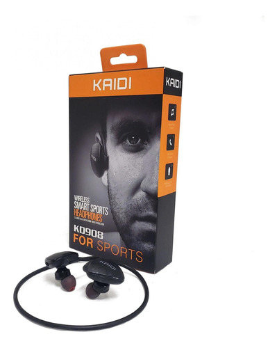 Fone De Ouvido Esportivo Bluetooth Sem Fio Kd908 - Kaidi