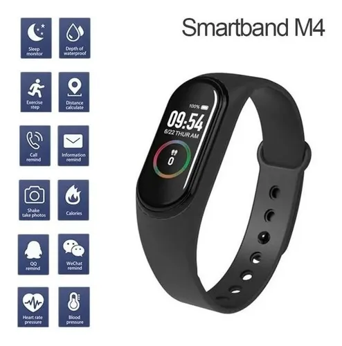 Como configurar un reloj smart bracelet m4 hotsell