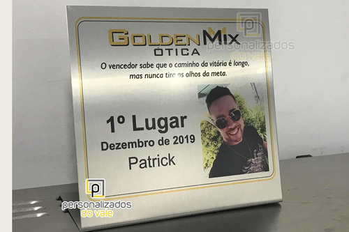 Imagem 2 de 2 de Placa De Reconhecimento