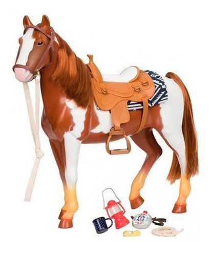  Caballo Our Generation De Montar Con Accesorios Bd38017z