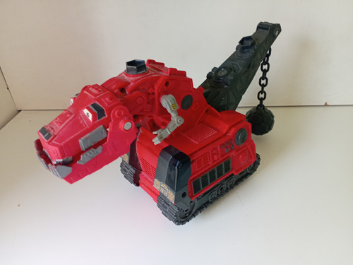 Mattel Dinotrux Reptool Control Ty Rux Rojo Collection 