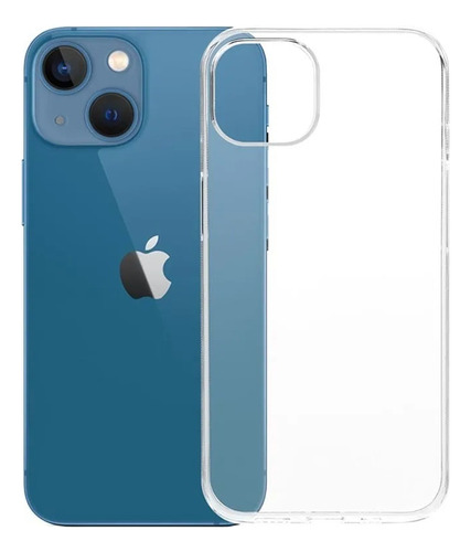 Funda Para iPhone 13 Mini Tpu 100% Transparente Antishock