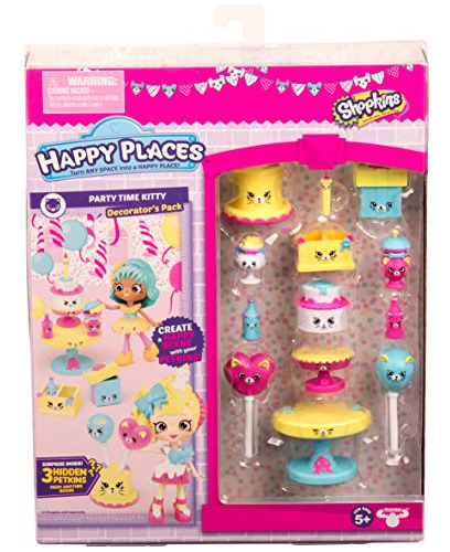 Pack Decorador De Shopkins - Gato Fiesta