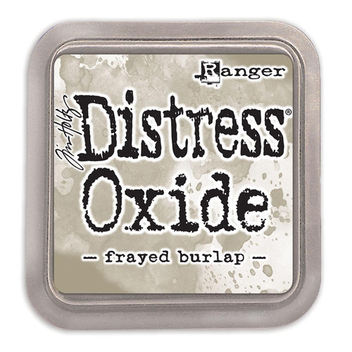 Tinta Distress Oxide Scrapbook Ranger Frayed Burlap