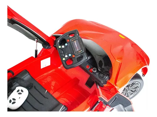 Auto Deportivo Batería 12v Ktm Usb Luz Mp3 R/c Bluetooth Mca