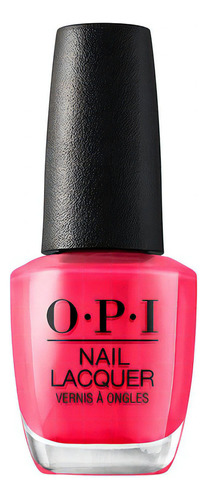 Esmalte de uñas cremoso Charged Up Cherry de Opi con 15 ml