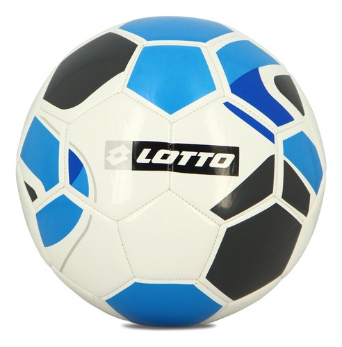 Pelota De Fútbol N° 4 Lotto Ciao / Blanco-azul