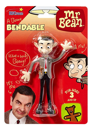 Nj Croce Mr. Bean Bendable Figura