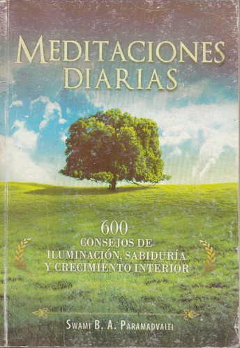 Meditaciones Diarias Swami B A Paramadvaiti