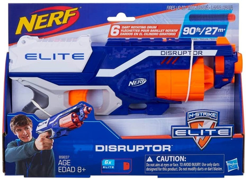 Pistola Nerf N-strike Elite Disruptor Pistola Arma De Dardos