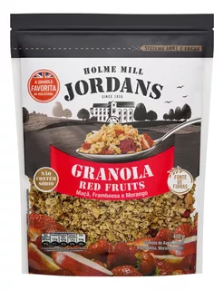 Granola Jordans red fruits em pouch 400 g